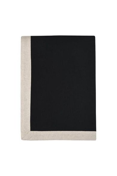 Stof, obrus bawełniany z obwódką, Duo, 140-200 cm