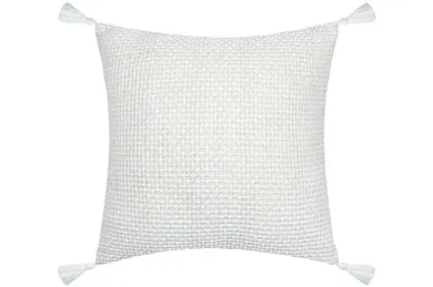 Stof, poduszka dekoracyjna z plecionym wzorem, Balma, 40-40 cm