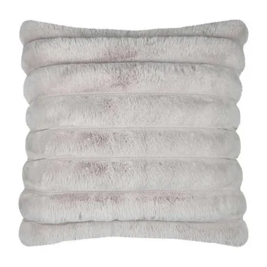 Stof, Polary, poduszka dekoracyjna, w grube prążki, 45-45 cm