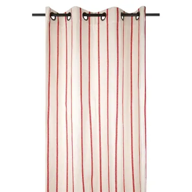 Stof, Trope, zasłona bawełniana w paski, 135-260 cm
