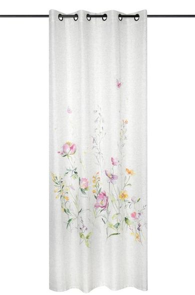 Stof, zasłona okienna z efektem lnu, Rita, 135-260 cm