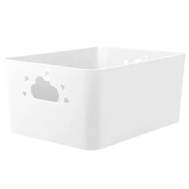 Storage Solutions, Nebula, koszyk do przechowywania z uchwytami, 11 cm