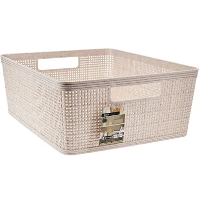 Storage Solutions, plastikowy koszyk do organizacji, 35-29-13 cm