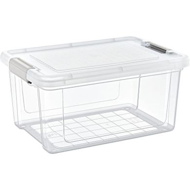 Storage Solutions, transparentne pudło do przechowywania, 41-29-20 cm
