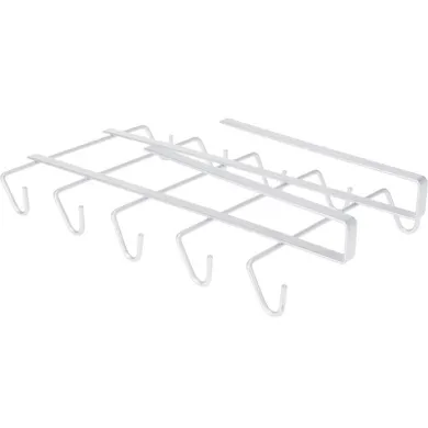 Storage Solutions, uchwyt na 10 kubków, do zawieszenia w szafce kuchennej, 28,5-15,5-6 cm