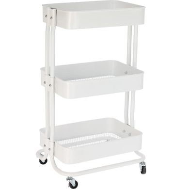 Storage Solutions, wózek kuchenny na kółkach, 3-piętrowy