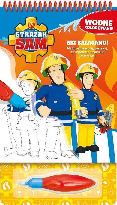 Strażak Sam. Wodne kolorowanie