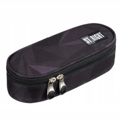 St.Right, piórnik owalny, Geometric Gray