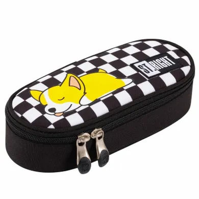 St.Right, piórnik owalny, Sleepy Corgi