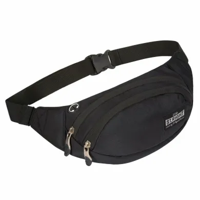 St.Right, saszetka na biodra, Vintage Black