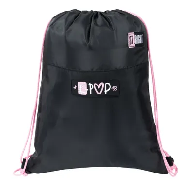 St.Right, worek sportowy, K-Pop Pink