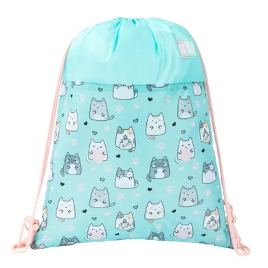 St.Right, worek sportowy, Kawaii Cat