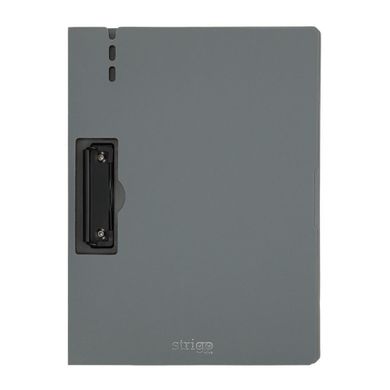 Strigo, deska z bocznym klipem, A4, szara, 1 szt.