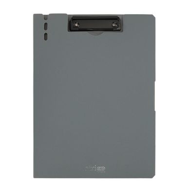 Strigo, deska z górnym klipem, A4, szara, 1 szt.