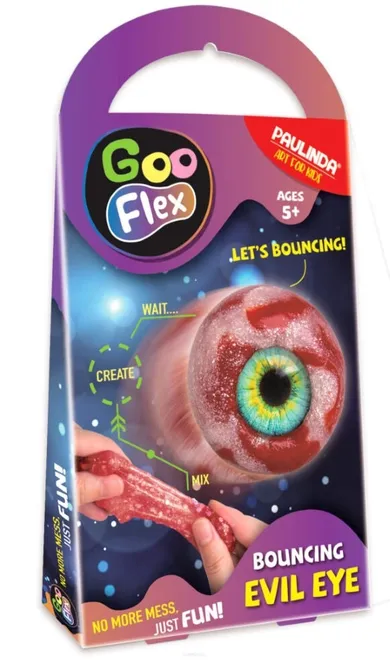 Strigo, Goo flex 2, zestaw do zrobienia piłeczki kauczukowej, oko, zestaw kreatywny