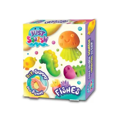 Strigo, Just Squish, zestaw do robienia żelowych figurek, Rybki
