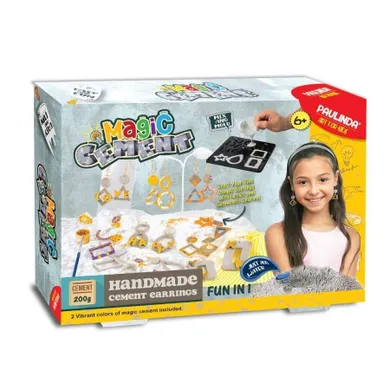 Strigo, Magic Cement, odlewy gipsowe do malowania, Kolczyki