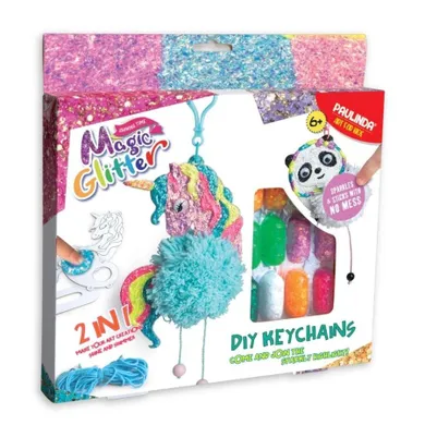 Strigo, Magic Glitter, stwórz swoje breloczki 3D, zestaw kreatywny, 1 szt.