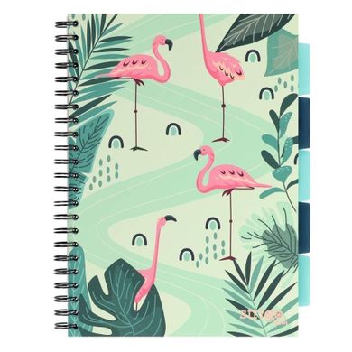 Strigo, Pads, kołozeszyt A4, 100 kartek, kratka, Jungla, zielony, 1 szt.