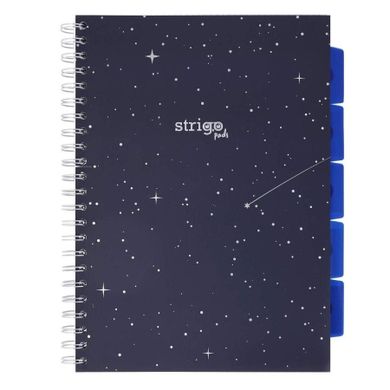 Strigo, Pads, kołozeszyt A4, 100 kartek, kratka, Kosmos, 1 szt.