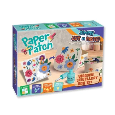 Strigo, Paper Patch, zestaw do decoupage, Szkatułka drewniana