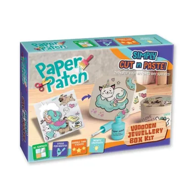 Strigo, Paper Patch, zestaw do decoupage, Szkatułka z kotkiem