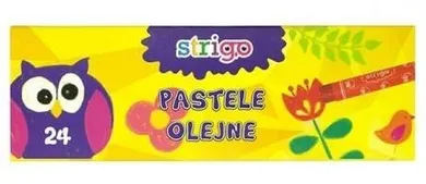 Strigo, pastele olejne, 24 kolory