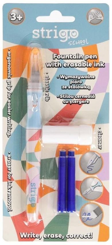 Strigo, pióro wymazywalne ze stalówką, Retro, 1 szt.
