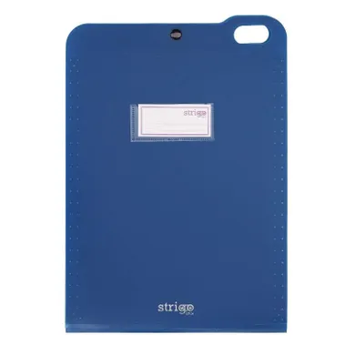 Strigo, teczka A4 z 5 przekładkami, granatowy, 1 szt.