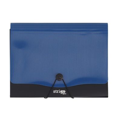 Strigo, Vfile, teczka z 13 przekładkami, A4, granatowa, 1 szt.