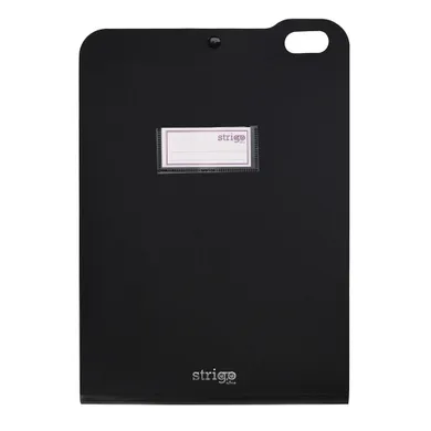 Strigo, Vfile, teczka z 5 przekładkami, A4, czarna, 1 szt.