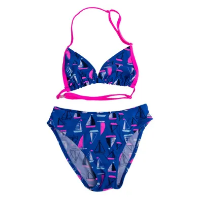 Strój kąpielowy dziewczęcy dwuczęściowy, fioletowy, Mariss