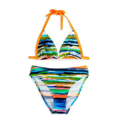 Strój kąpielowy dziewczęcy dwuczęściowy, zielony, Mariss