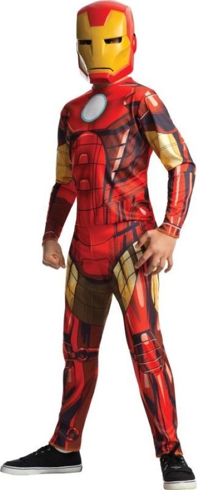 Strój, The Avengers, Iron Man, maska, rozmiar 134/140