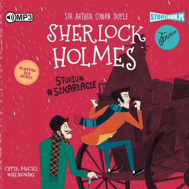 Studium w szkarłacie. Sherlock holmes. Tom 1. Audiobook CD mp3