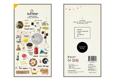 Suatelier, naklejki, chwytaj dzień