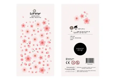 Suatelier, naklejki, kwiaty i płatki