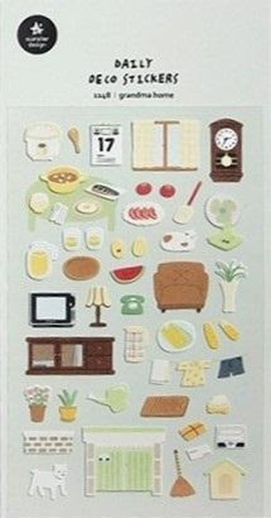 Suatelier, naklejki ozdobne, U Babci