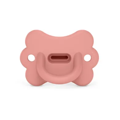 Suavinex, SX Pro, Motylek, smoczek fizjologiczny, silikonowy, różowy, 6-18 m