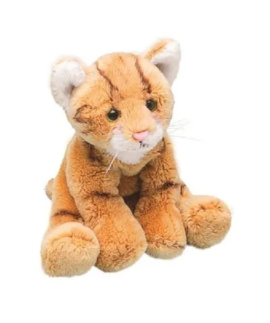 Suki, kot pręgowany, maskotka, pomarańczowy, 13 cm