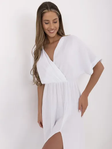 Sukienka damska, biała, Italy Moda