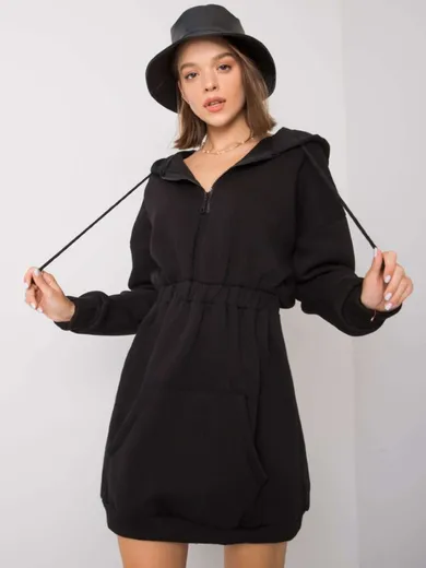 Sukienka damska, czarna, Ex Moda