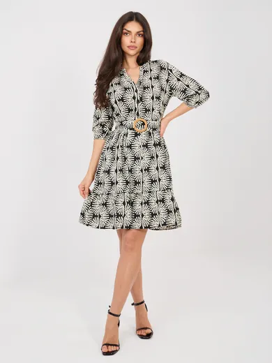 Sukienka damska, czarna, Sublevel