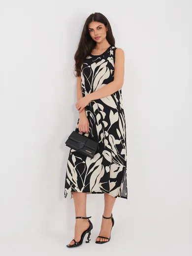 Sukienka damska, czarna, Sublevel