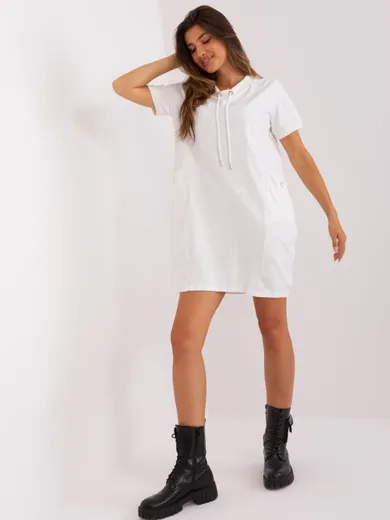 Sukienka damska, ecru, Relevance