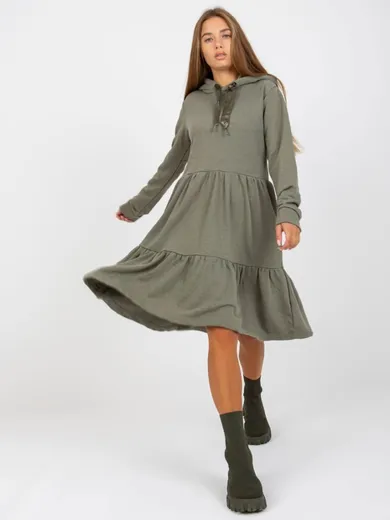 Sukienka damska, khaki, Fresh Made