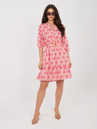 Sukienka damska, koralowa, Sublevel