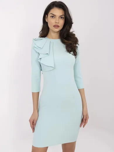 Sukienka damska, miętowa, Lakerta