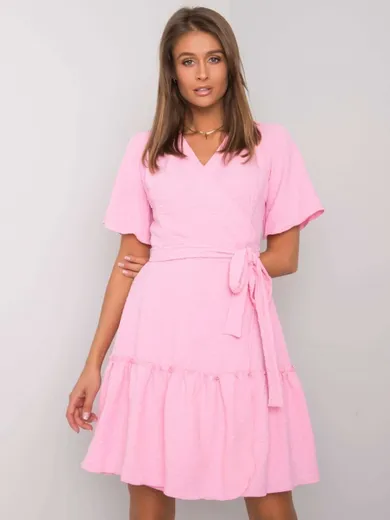 Sukienka damska, różowa, Lakerta