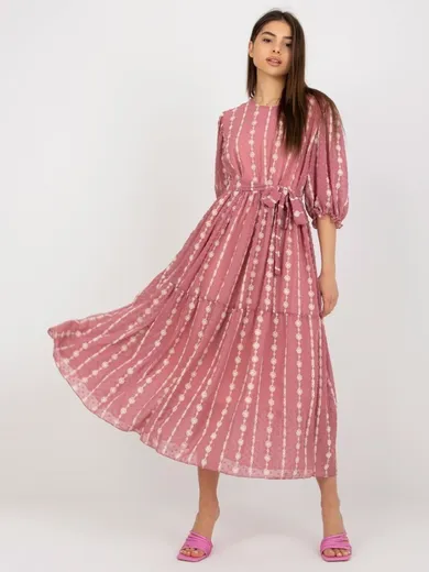 Sukienka damska, różowa, Lakerta